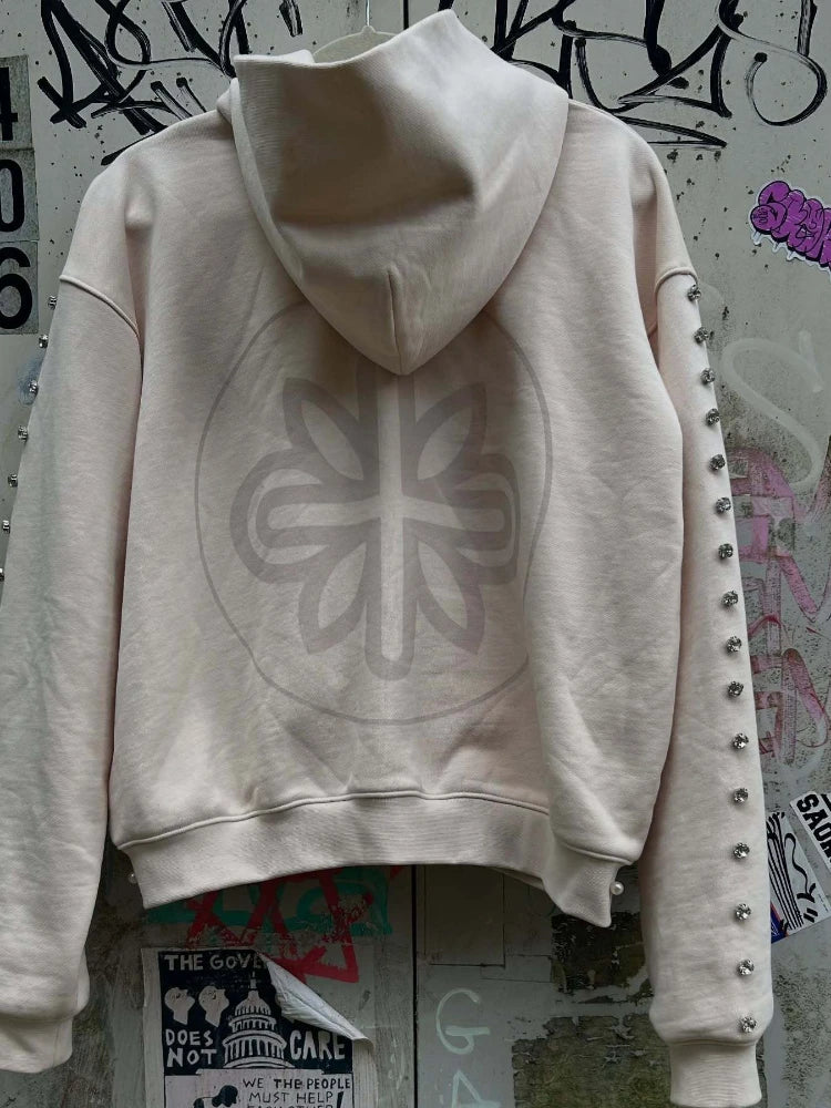 Vintage-Style Y2k Full Zip Hoodie