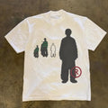 Unisex Pixel Art Graphic T-Shirt – Casual Oversized Cotton Tee