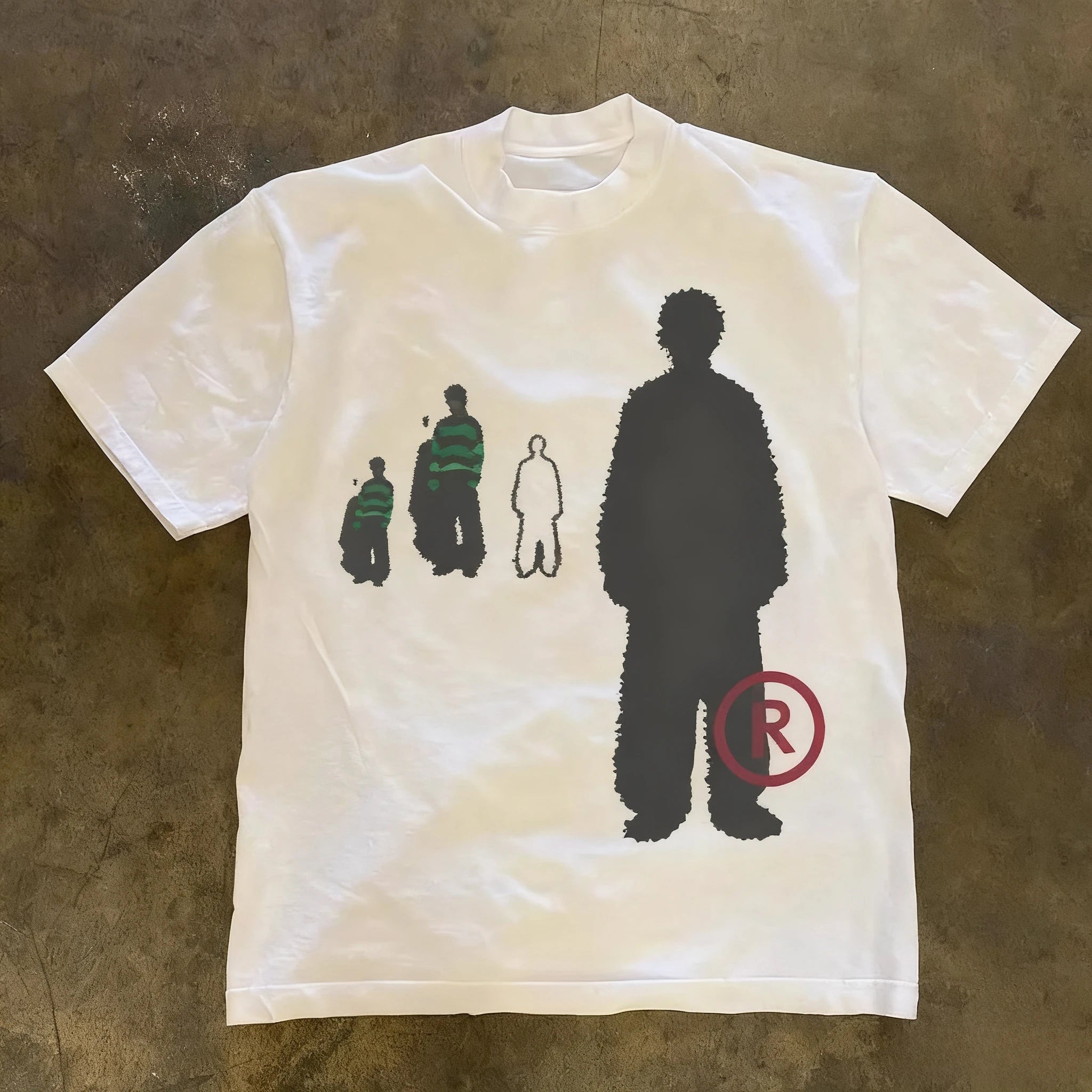 Unisex Pixel Art Graphic T-Shirt – Casual Oversized Cotton Tee