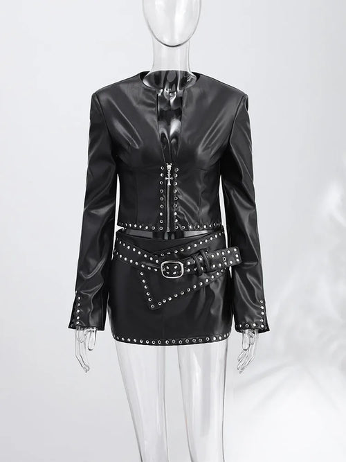 Biker V-Neck Long Sleeve Slim Fit Top – Lightweight Fashion Pullover