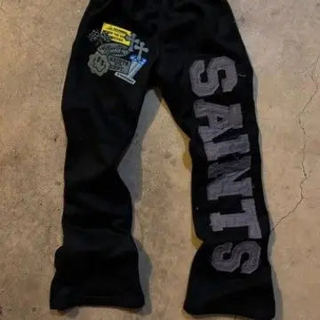 Saints Flare Sweatpants -- New Popular