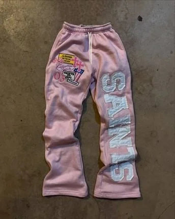 Saints Flare Sweatpants -- New Popular